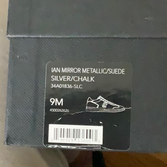 COACH: Ian Mirror Metallic/Suede Sneakers - Picture 12 of 16